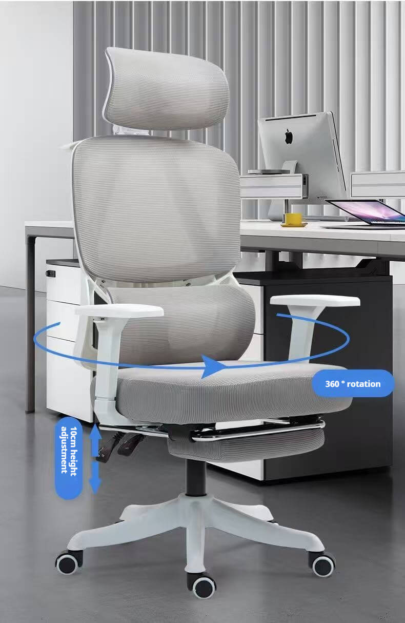 T203 Ergonomic Office Chair: Designed for comfort and efficiency with a thickened, high-density foam seat.