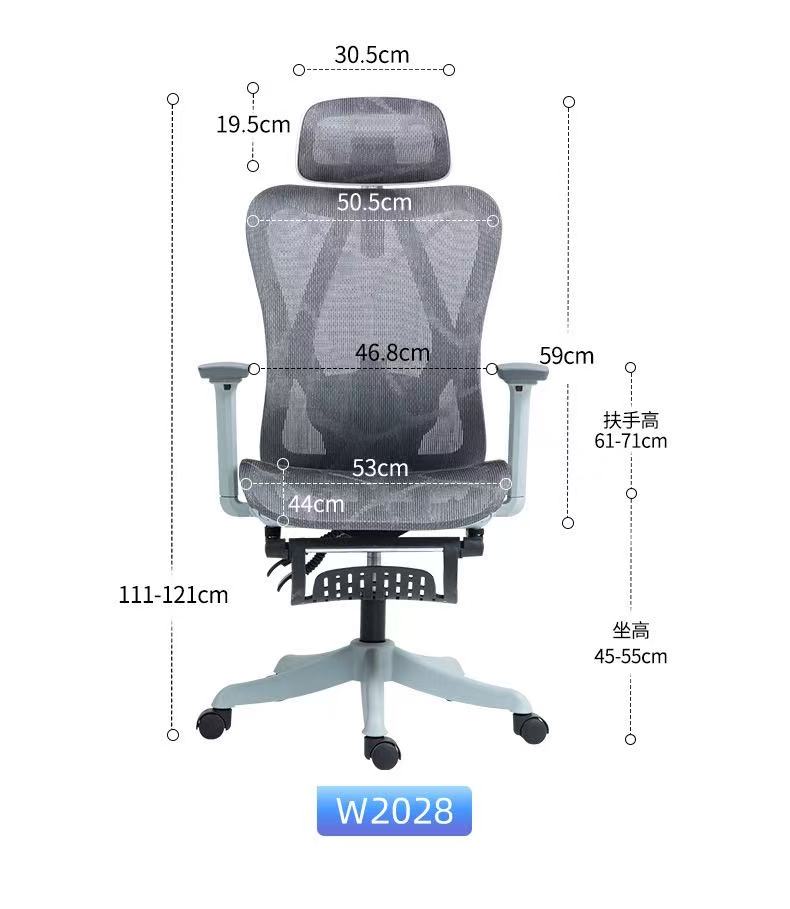 wholesale yoranson w series ergonomic office chairs – modular bulk office furniture (ce certified)