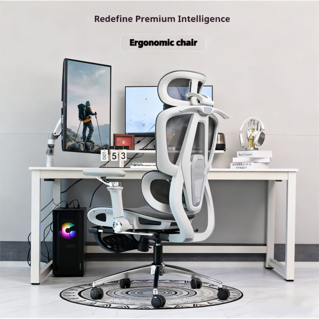 Premium Intelligent Ergonomic Office Chair - Modern Design for Corporate Workstations