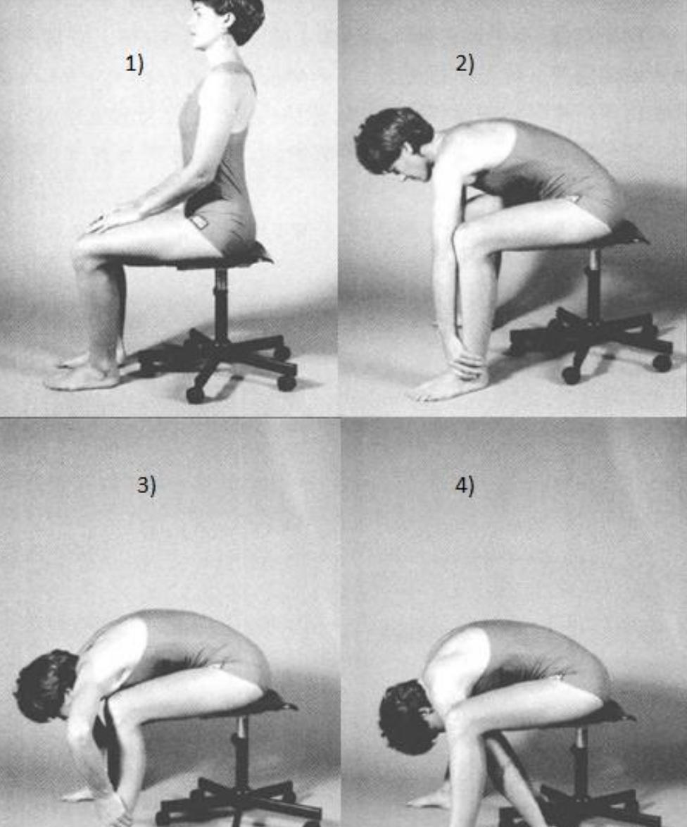 According to Robin McKenzie's mechanical diagnostic and therapeutic approach, periodic "extension response" can effectively shift the pressure of a posteriorly protruding nucleus pulposus forward. It is recommended to perform lumbar extension exercises every 45 minutes.